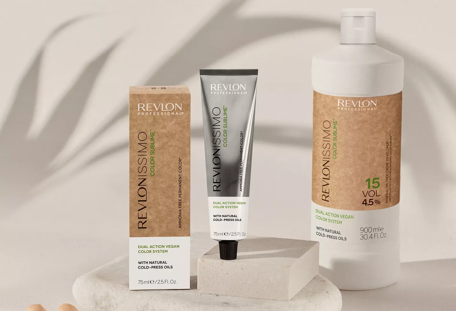 Coloración vegana sin amoníaco Revlon Professional Color Sublime con aceites naturales