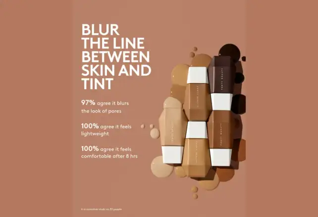 Correctores Fenty Beauty con efecto blur inteligente que difuminan poros e imperfecciones con acabado natural