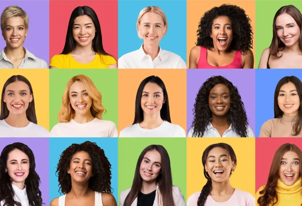 diferentes tipos de peinados segun tipo de cabello mujer estilos variados