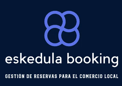 Logo de Eskedula Booking, plataforma de gestión de reservas para peluquerías y centros de estética.