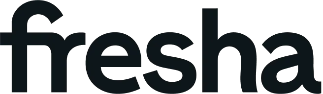 Logo de Fresha, plataforma digital para reservas online y gestión de peluquerías y centros de estética.