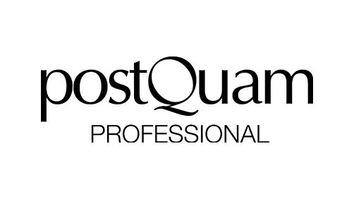 Logotipo de PostQuam Professional sobre fondo claro para artículos de peluquería y cosmética profesional.