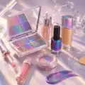 Pigmentos adaptativos en maquillajeque cambian con la luz