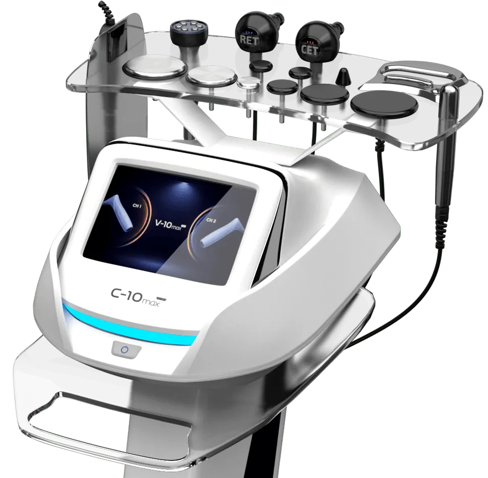 Aparatología estética profesional Innovapro Equipo de aparatología estética profesional Innovapro con pantalla y múltiples aplicadores