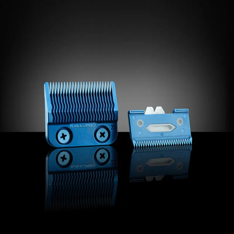 Cuchillas BaBylissPRO FX8022BL para máquinas de barbería Cuchillas azules BaBylissPRO FX8022BL para máquinas profesionales de barbería