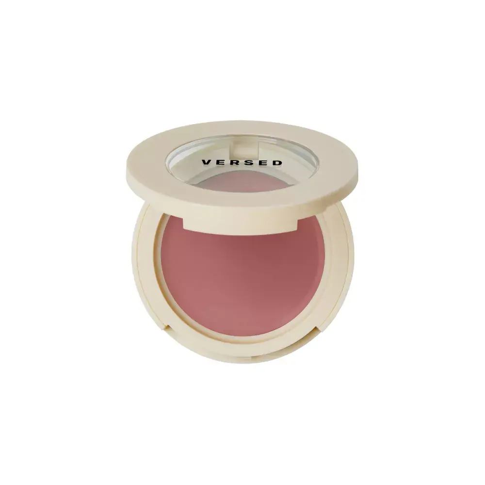 Colorete en crema Versed Colorete en crema Versed en formato compacto abierto