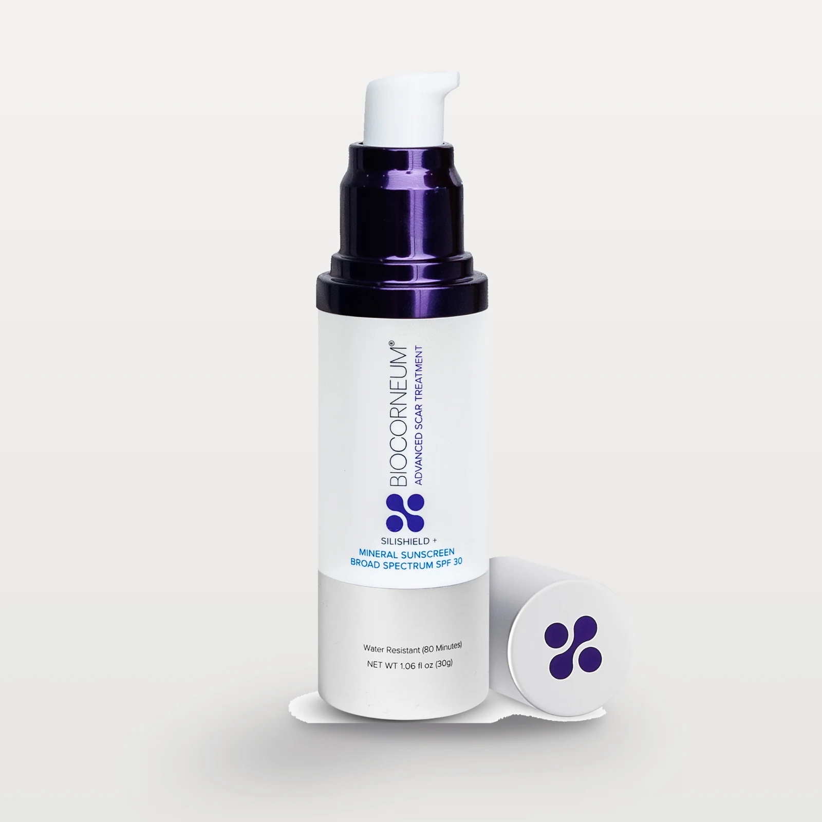 Envase oficial de BIOCORNEUM SiliShield Mineral SPF 30 de 30 gramos