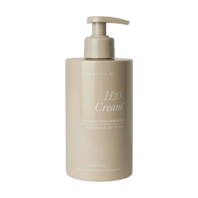 Envase con dispensador de H2O Cream de TGB SPA