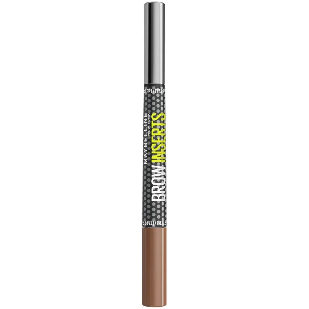 Envase de Brow Inserts de Maybelline con sus dos extremos