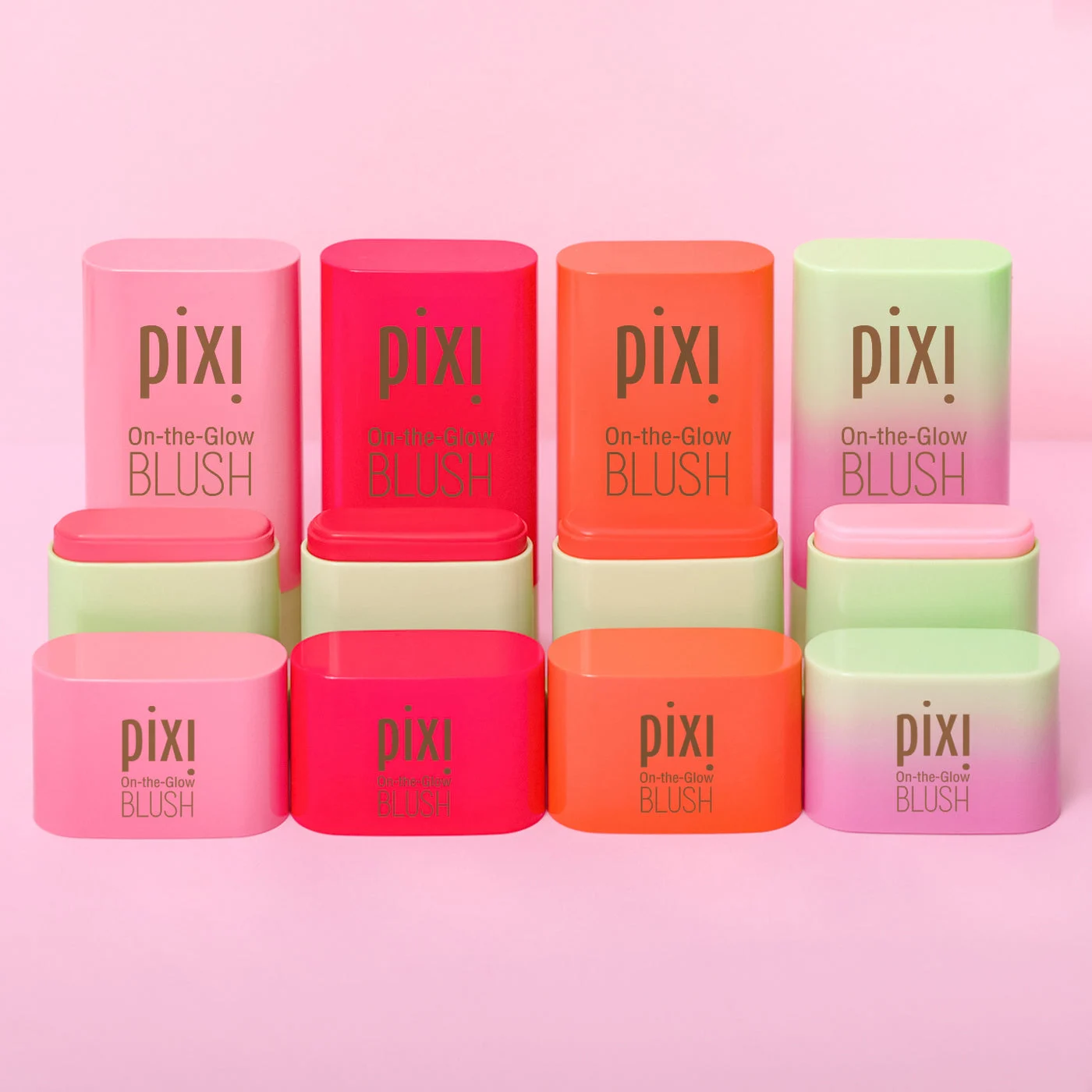 Coloretes Pixi On-the-Glow Blush en dos tamaños