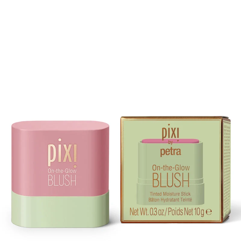 Colorete Pixi Fleur junto a su caja con indicación de 10 gramos