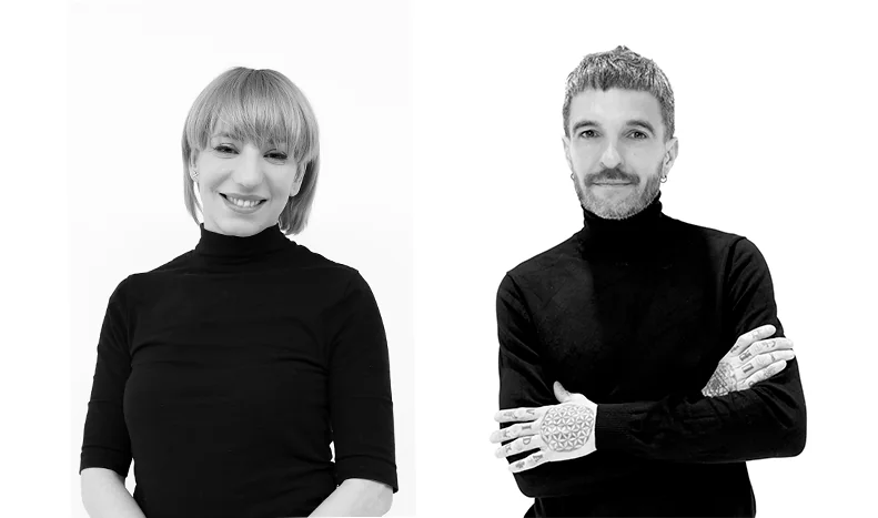 Retratos de Rachel Da Conceição y Alberto Córdoba