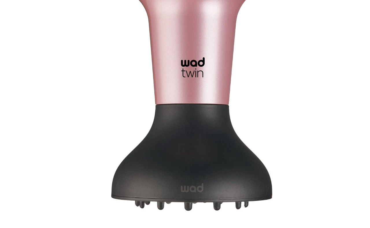 Detalle del difusor negro del secador WAD Twin