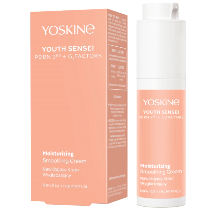 Yoskine Youth Sensei Moisturizing Smoothing Cream con PDRN vegano y G5FACTORS