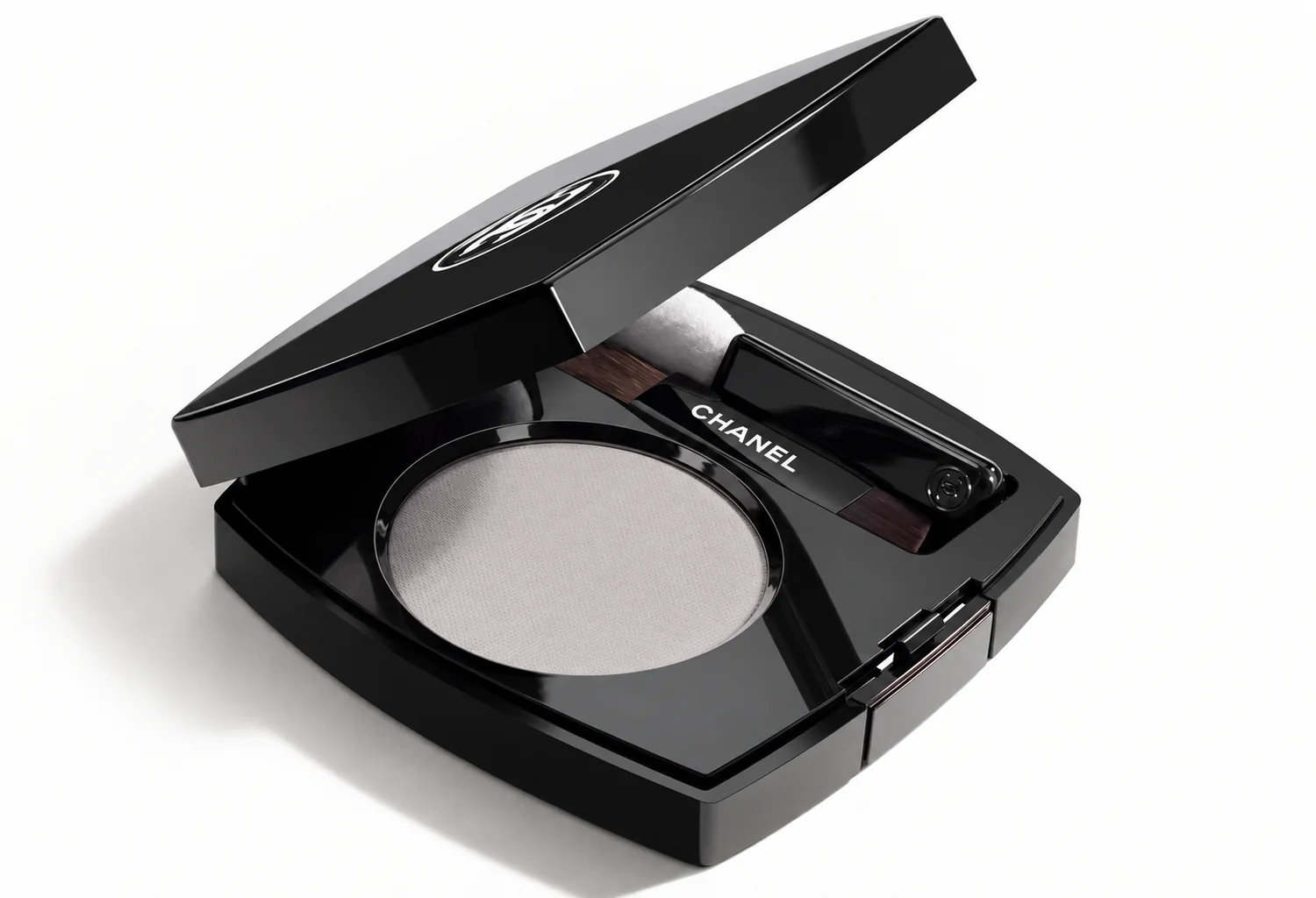 Sombra gris de CHANEL Ombre Essentielle Gris Paris con su estuche y aplicadores