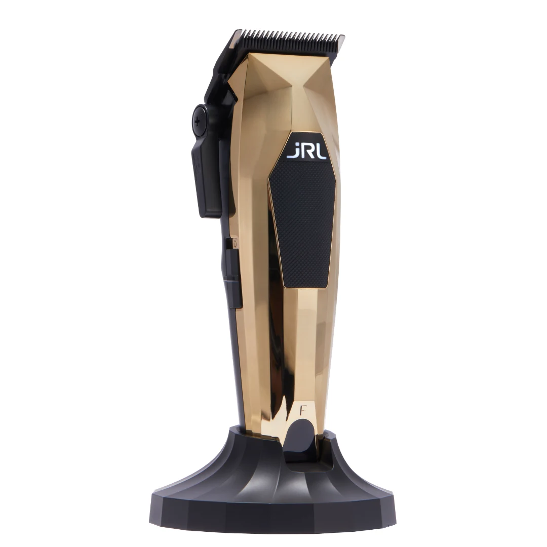 Vista lateral de la JRL 3000C Fade Gold con su palanca
