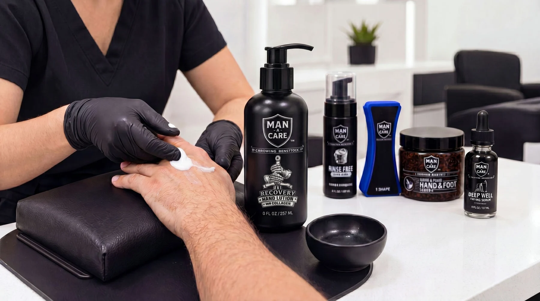 Loción Recovery de MANACARE para cuidado de manos