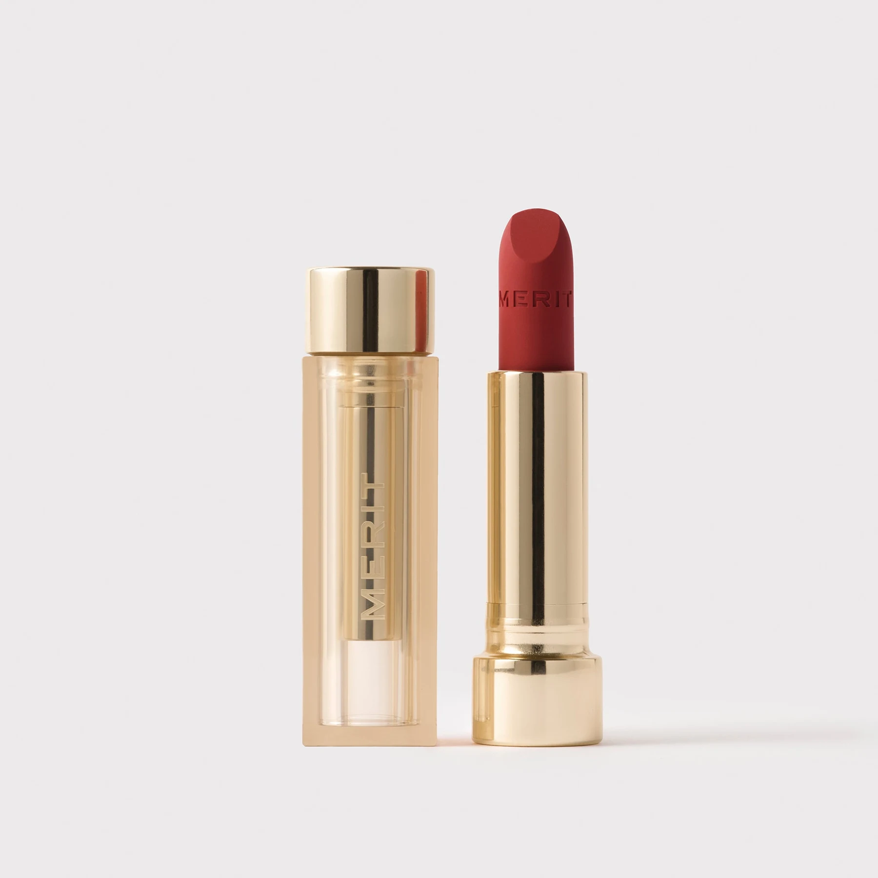 Labial MERIT Signature Lip Blush en el tono September