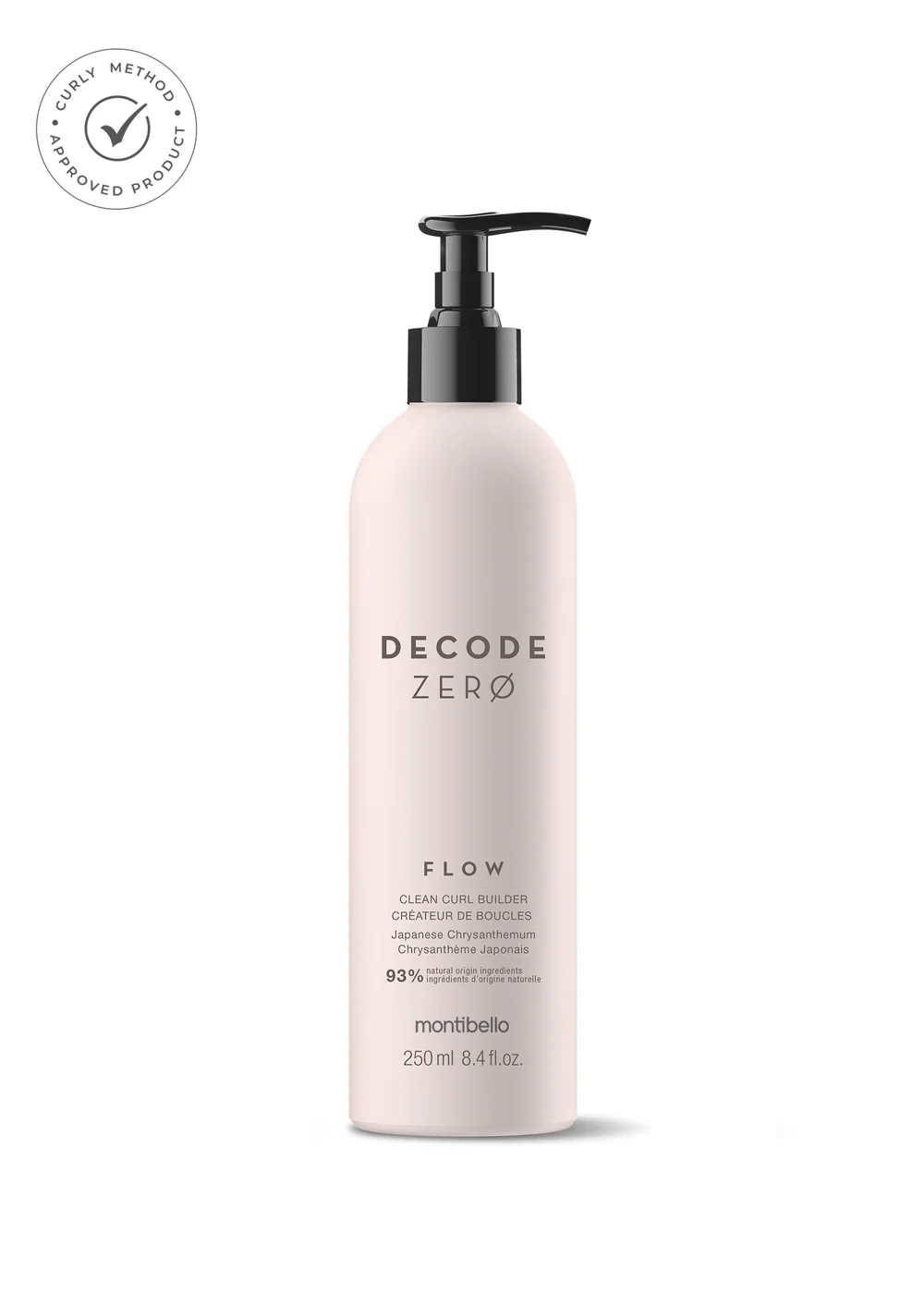Envase completo de Decode Zero Flow Clean Curl Builder
