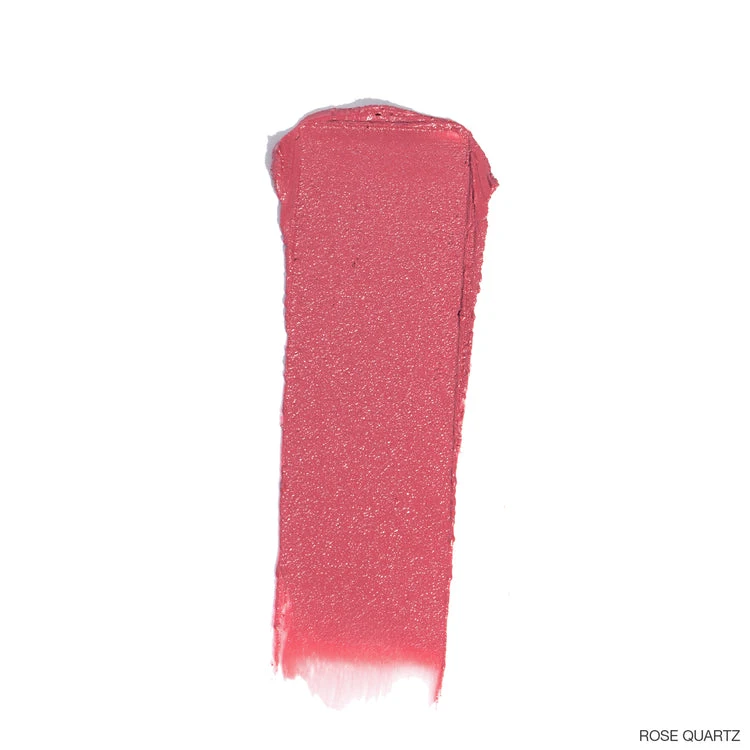 Muestra de textura rosa del Sculpted Face Stick Rose Quartz