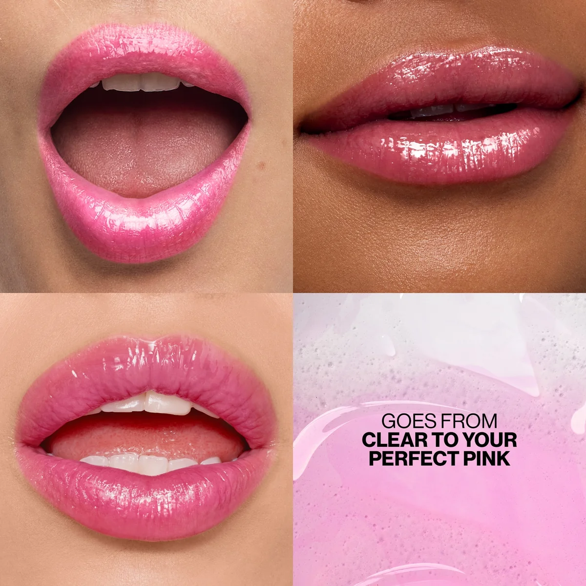Composición oficial de labios con acabado rosado O-Gloss