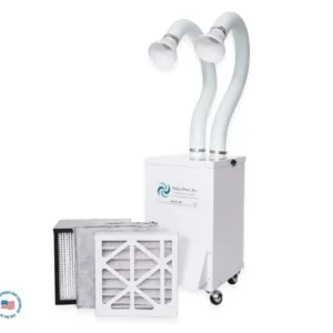 Sistema Salon Pure Air de dos brazos de captación
